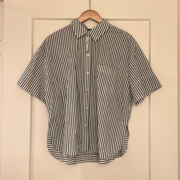 Madewell Tops - NWT Madewell Short Sleeve Button-up